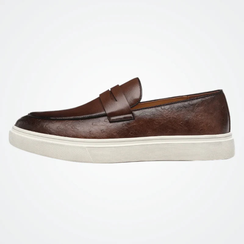 Vacellis® Leather Slip On Loafer