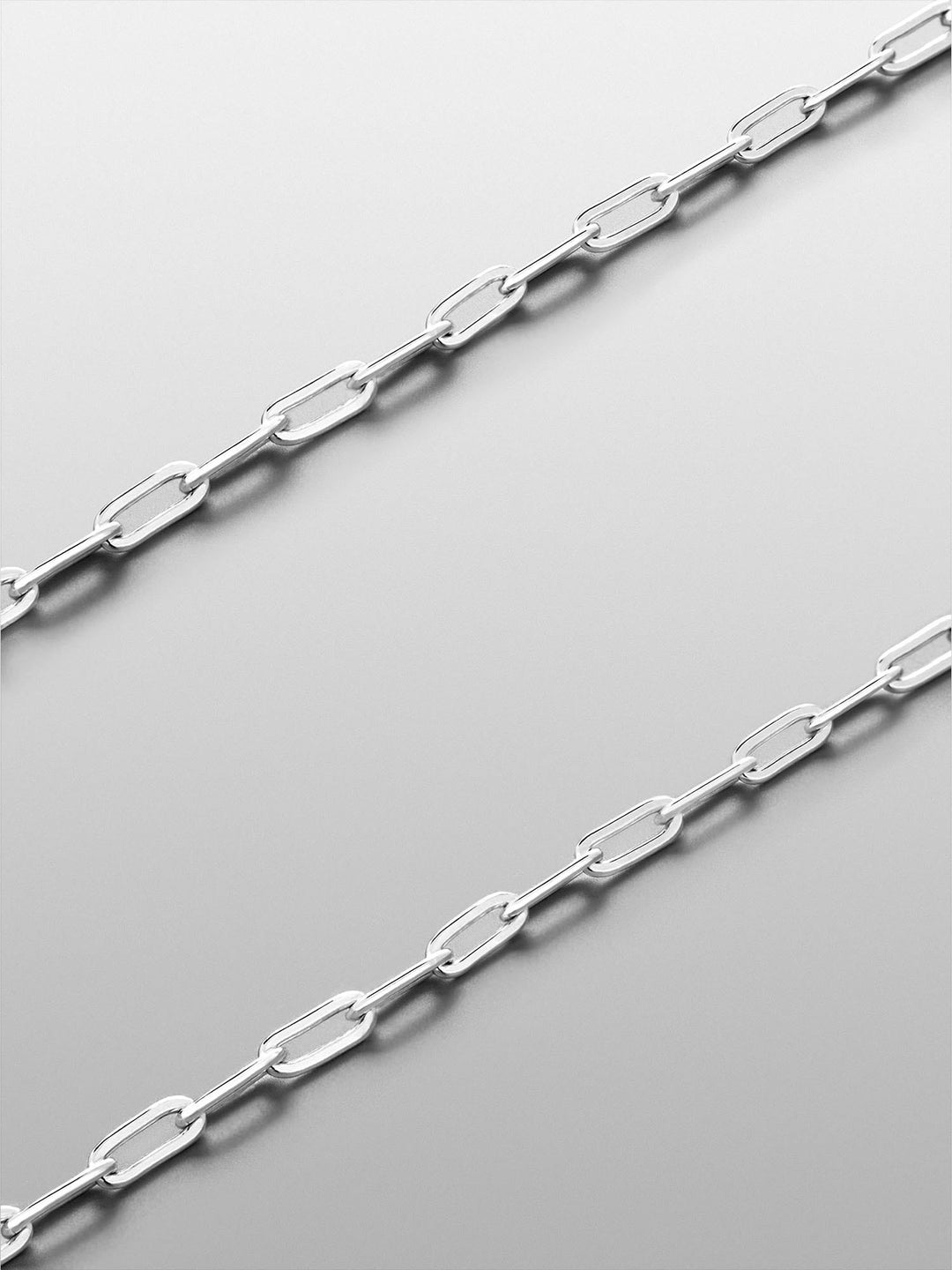 CLIP CHAIN BRACELET IN SILVER