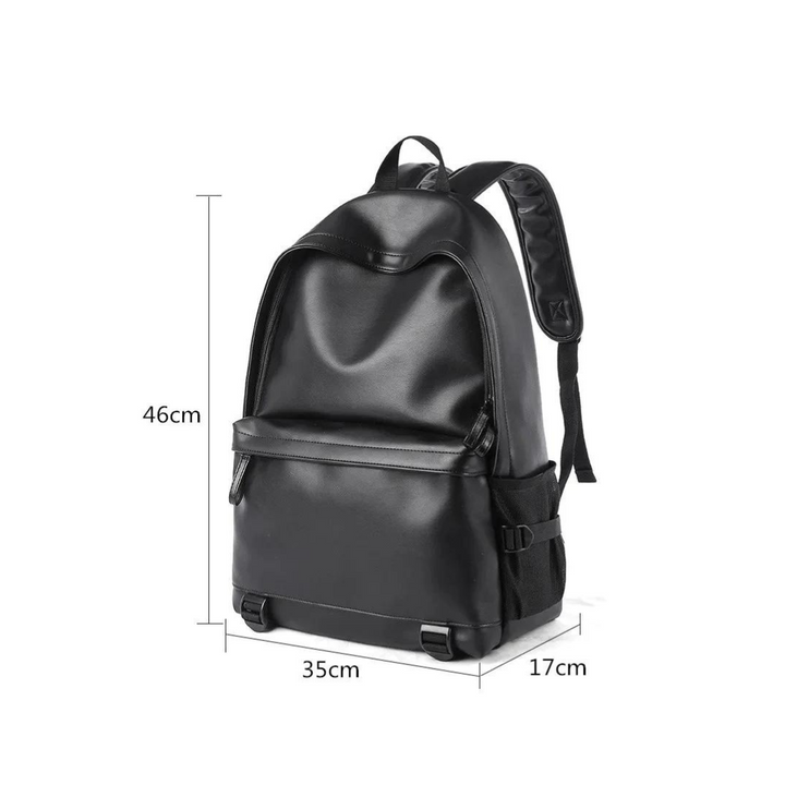 Mochila de cuero para hombre