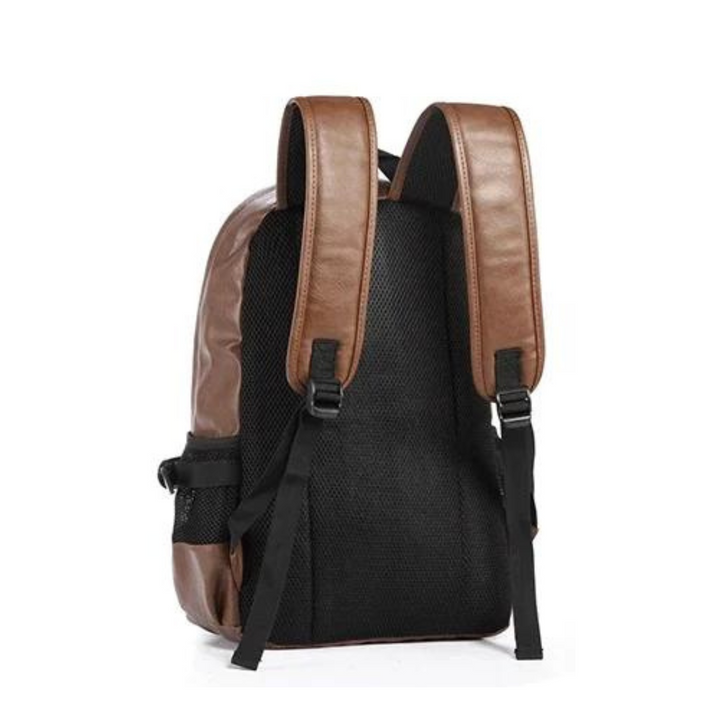 Mochila de cuero de lujo para hombre