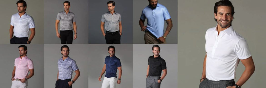 Semi-Spread Collar Polo