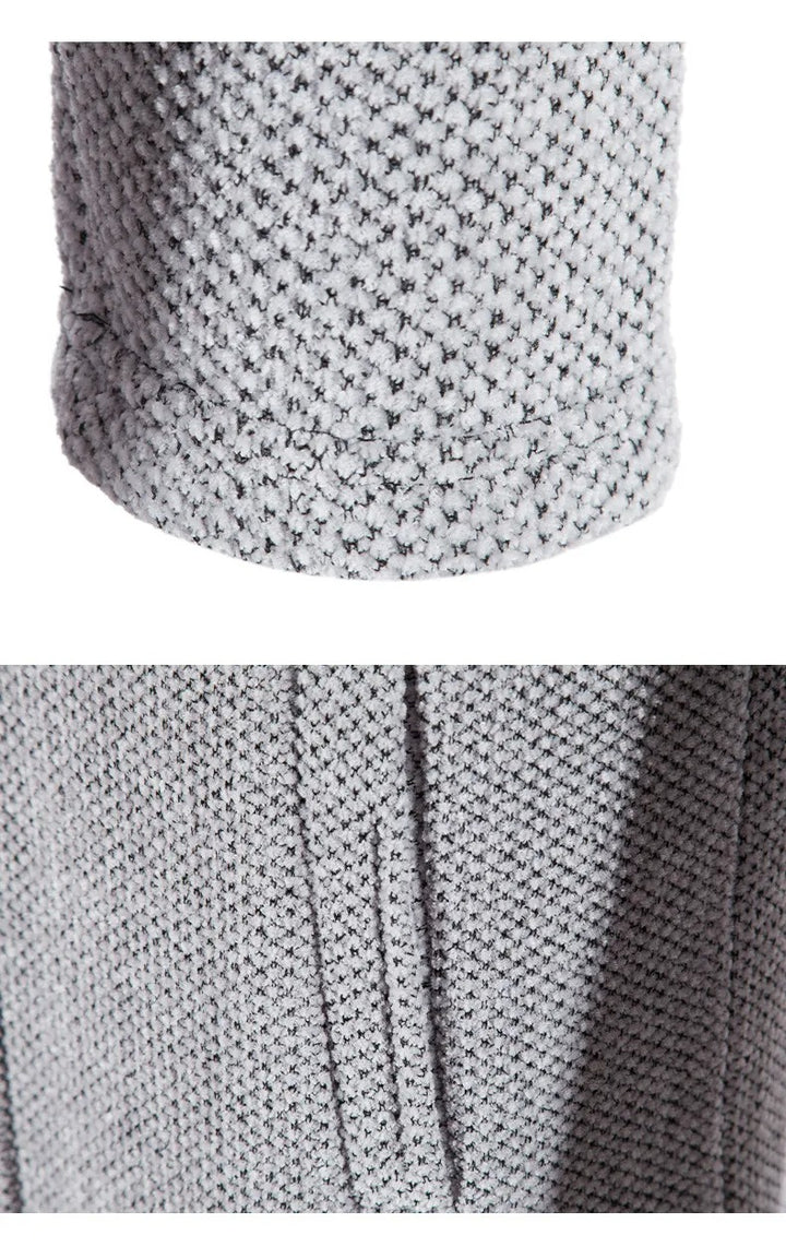 Luxury Autumn-Winter Men's Cashmere Chenille Cardigan