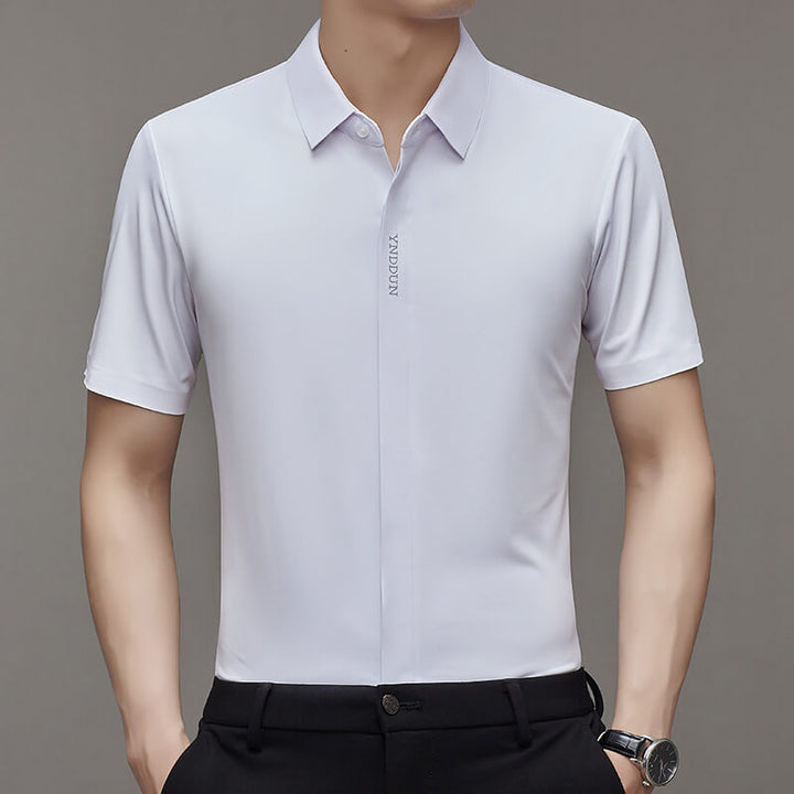 Men's Ice Silk Quick-drying Business Shirt