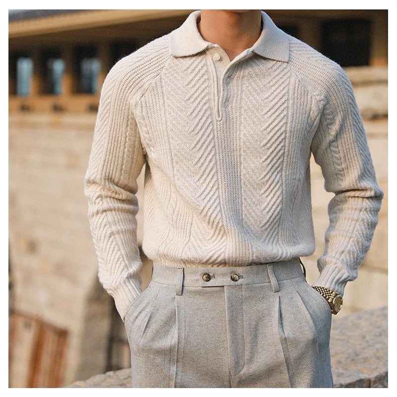 Patten Knitted Sweatshirt