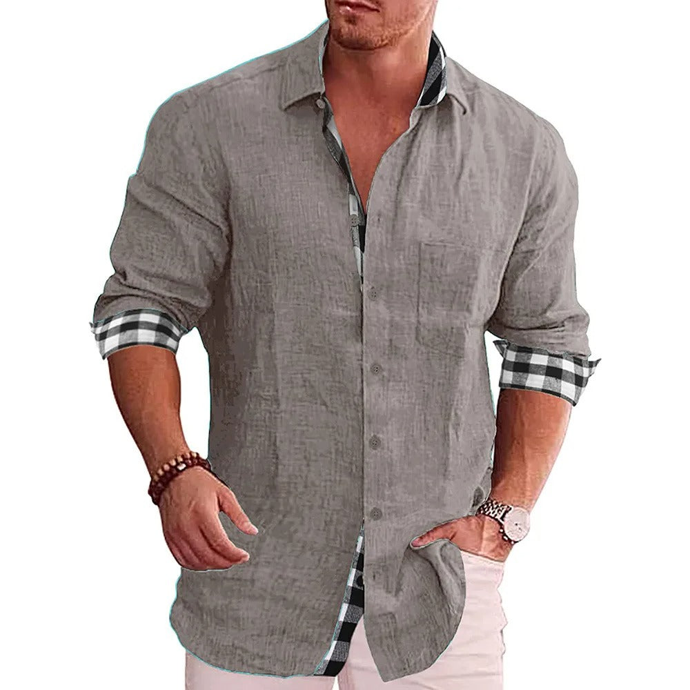 Vacellis Camisa con botones UrbanEase