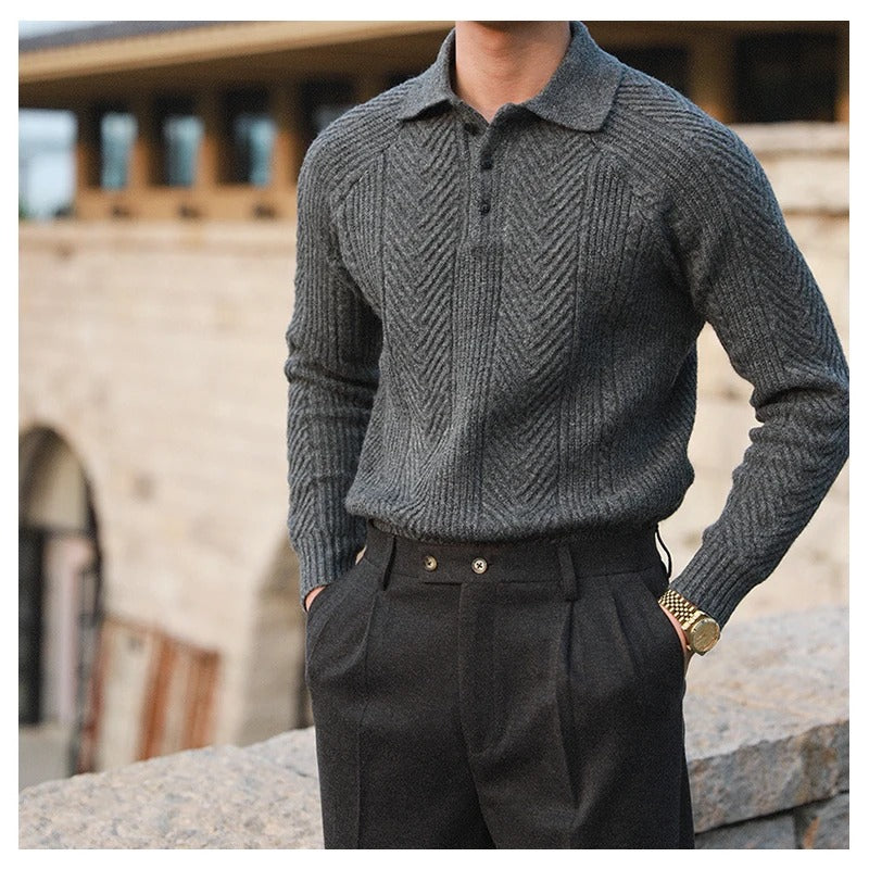 Patten Knitted Sweatshirt