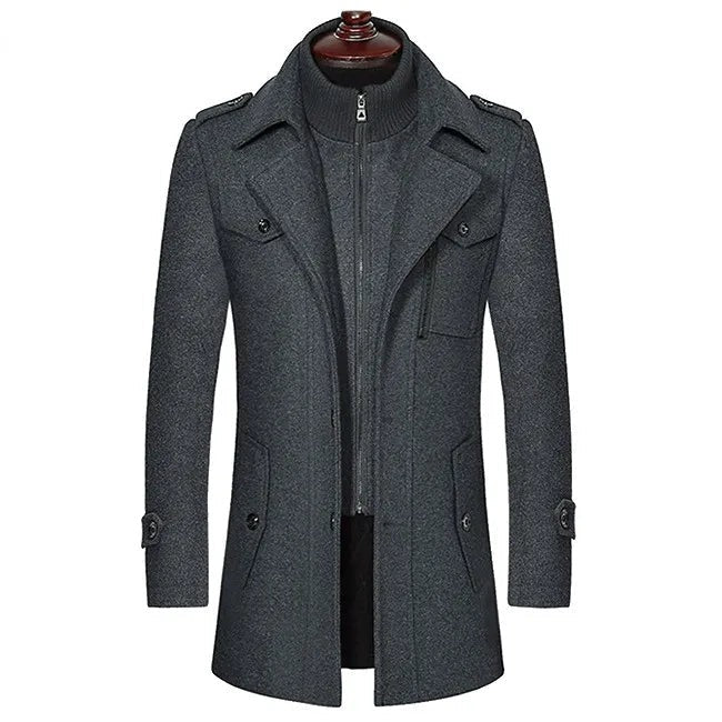 Kent Devoîr Prestige Virgin Wool Overcoat