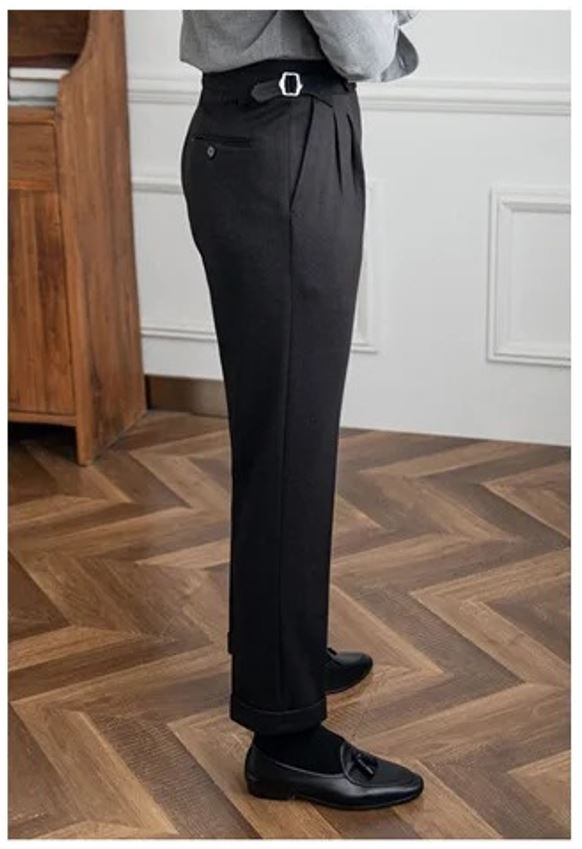 High-Waisted Trousers