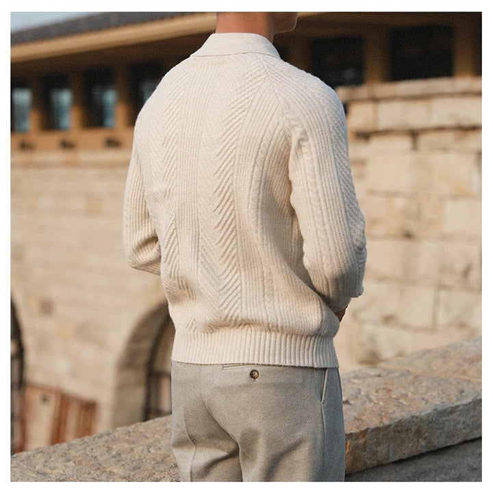 Patten Knitted Sweatshirt