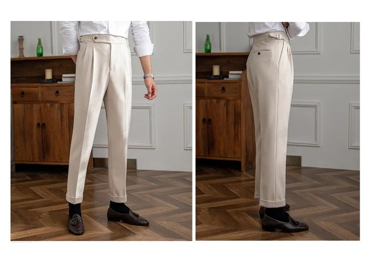 Pantalones de cintura alta