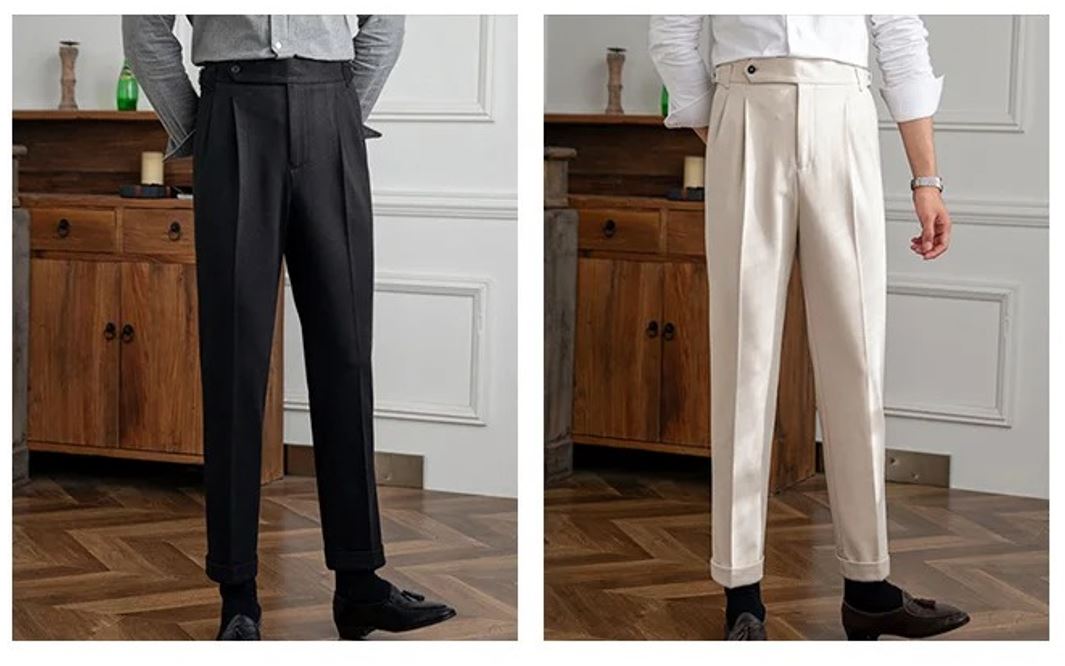 High-Waisted Trousers