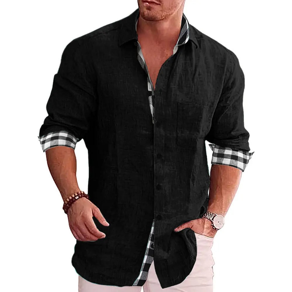 Vacellis Camisa con botones UrbanEase