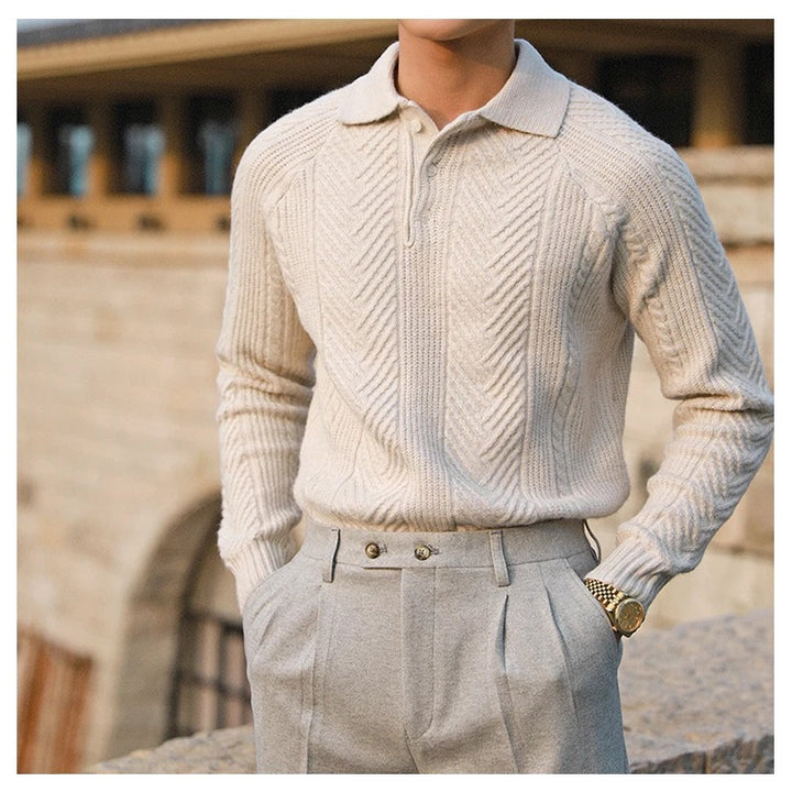 Patten Knitted Sweatshirt