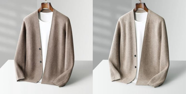 Lucien-Demié Virgin Wool Cardigan