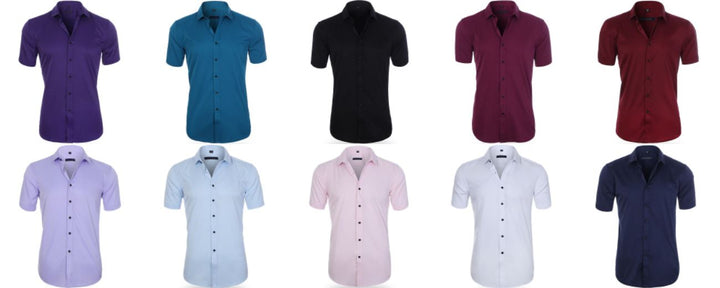 Vacellis BreezeFit Camisa Manga Corta Antiarrugas