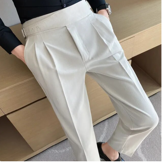 Classic Buckle Trousers