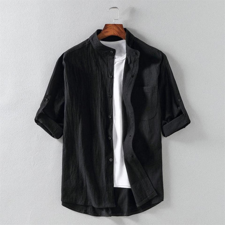 Camisa de lino premium Milano-Calou