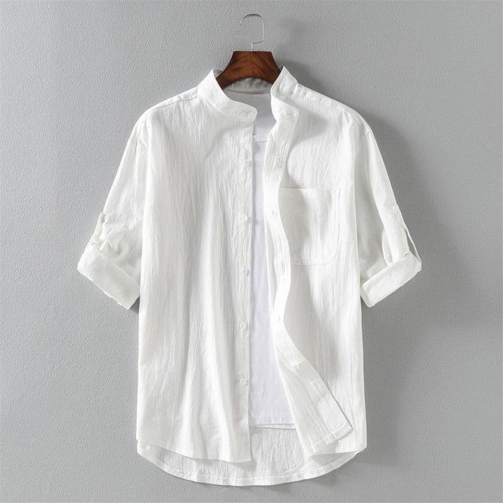 Camisa de lino premium Milano-Calou